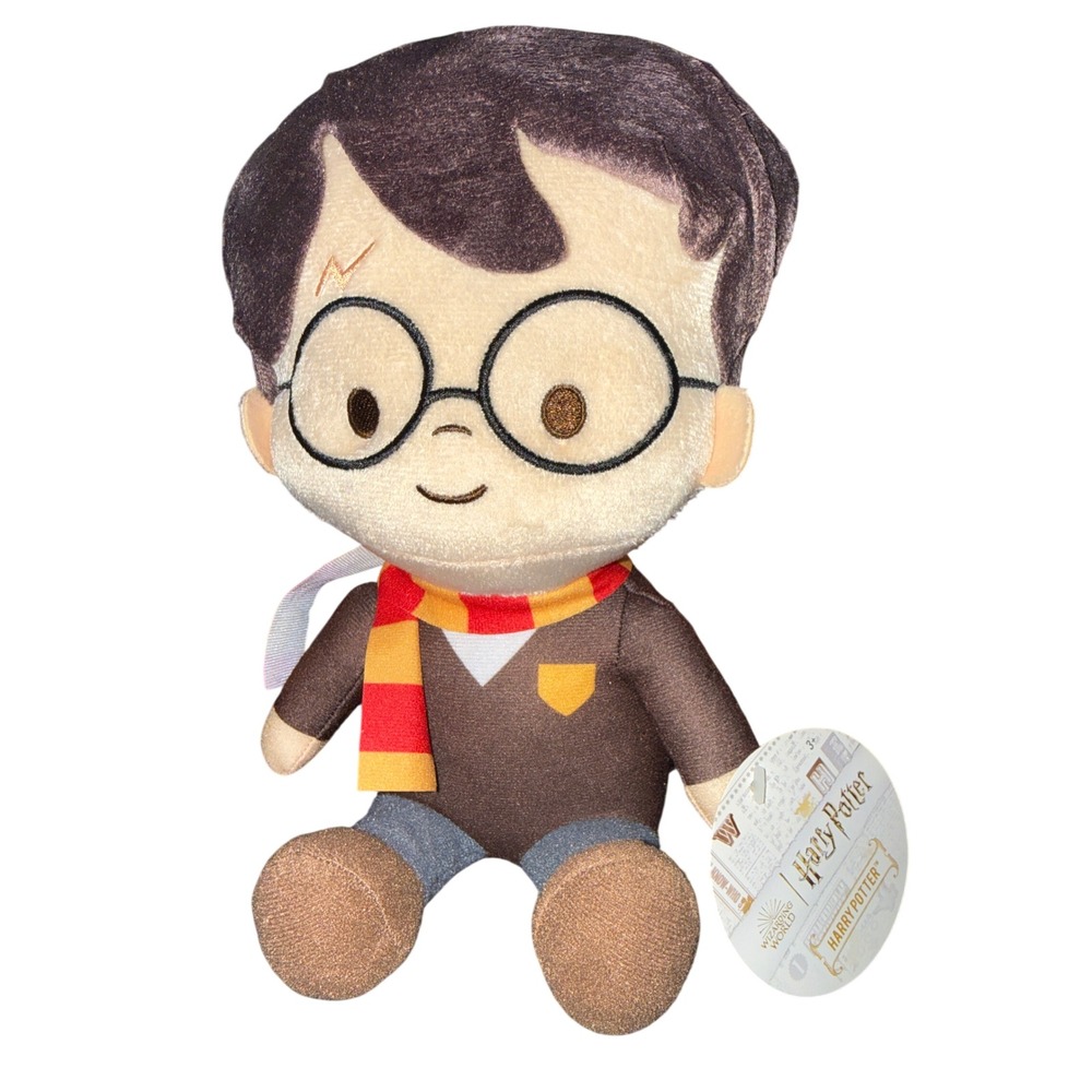 Wizarding World Harry Potter Plush 9 Inch Stuffed Toy Gryffindor Scarf NWT